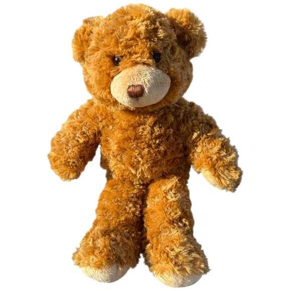 Build A Bear Plush Stuffed Dog Puppy Carmel Fluff Security Support Pet Toy - Picture 1 of 15